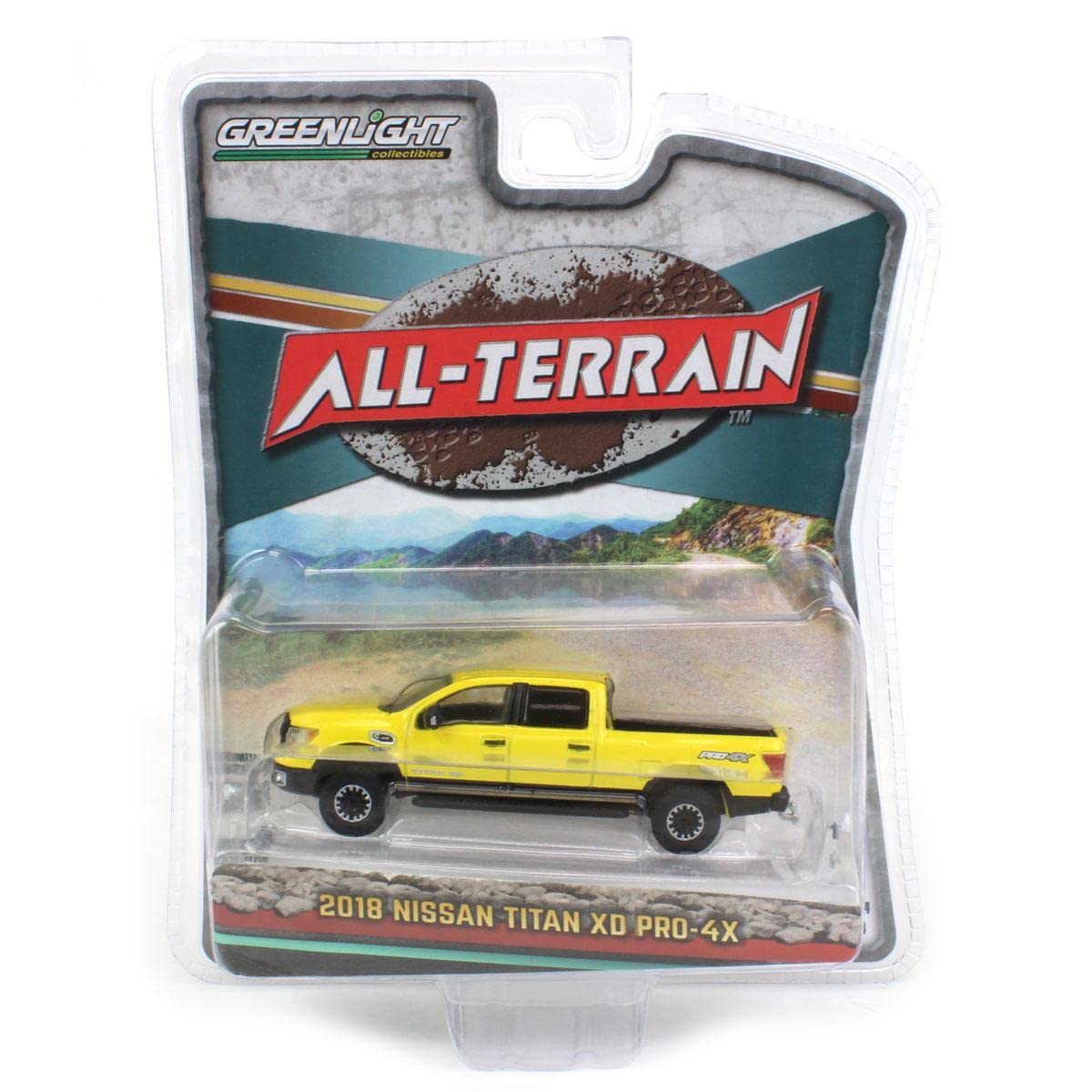 Amazon.com: Greenlight 1/64 2018 Titan XD Pro-4X, Solar Flare