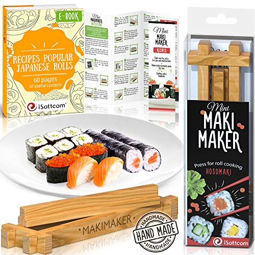 Sushi Making Kit by iSottcom – Makimaker – Sushi Maker Best for Beginners