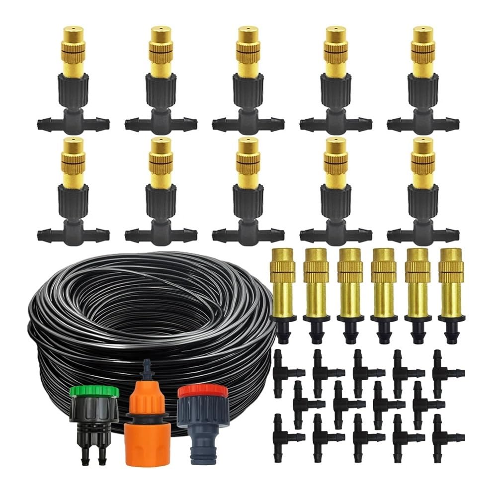 Tuyau de 4 à 7 mm pour irrigation de jardin et kit de brumisation 20m de cour - 6