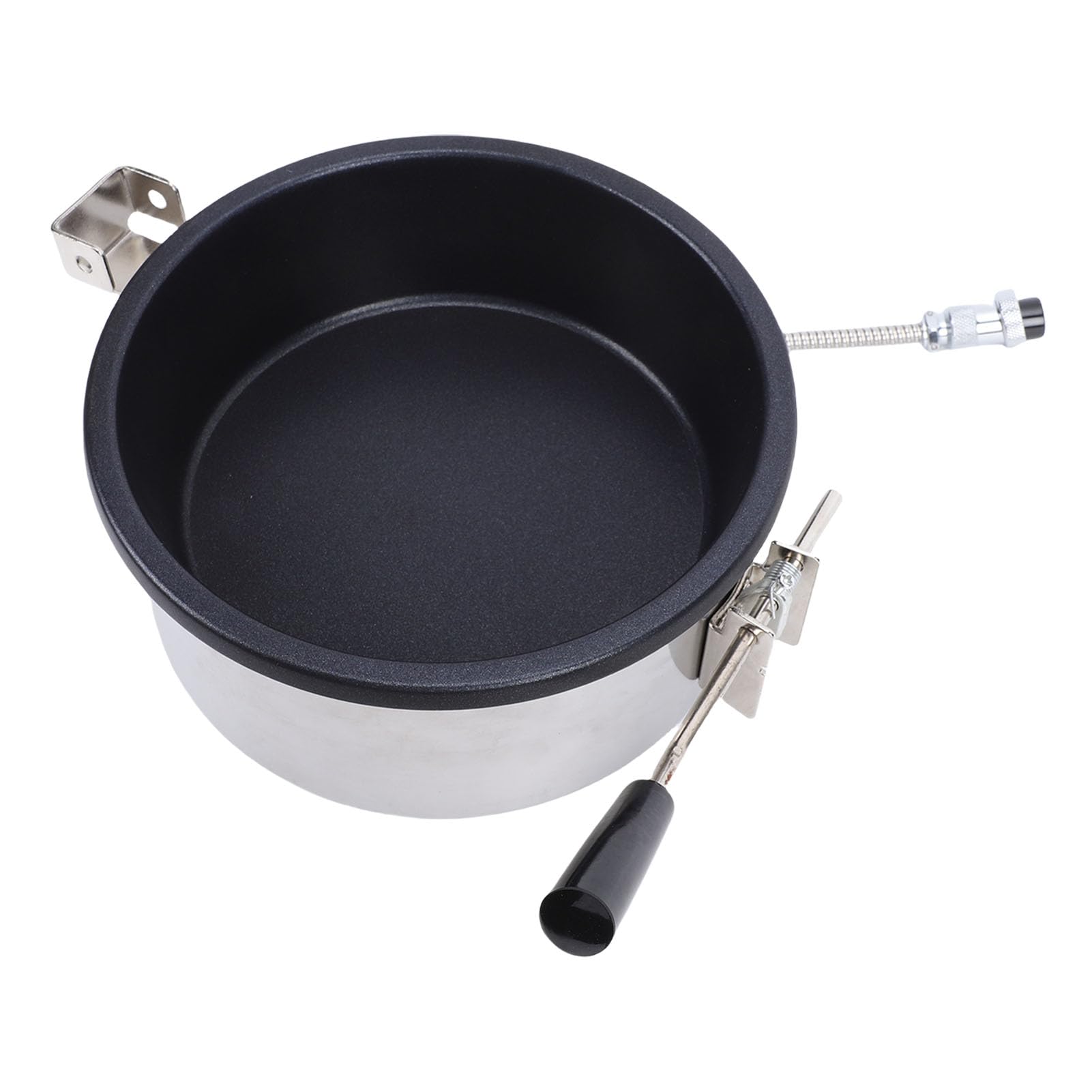 TOPINCN Máquina para Hacer Palomitas de Maíz, Máquina para Hacer Palomitas de Maíz de Acero Inoxidable para Fiestas en el Hogar, Noche de Cine, Familia, Olla para Palomitas de Maíz
