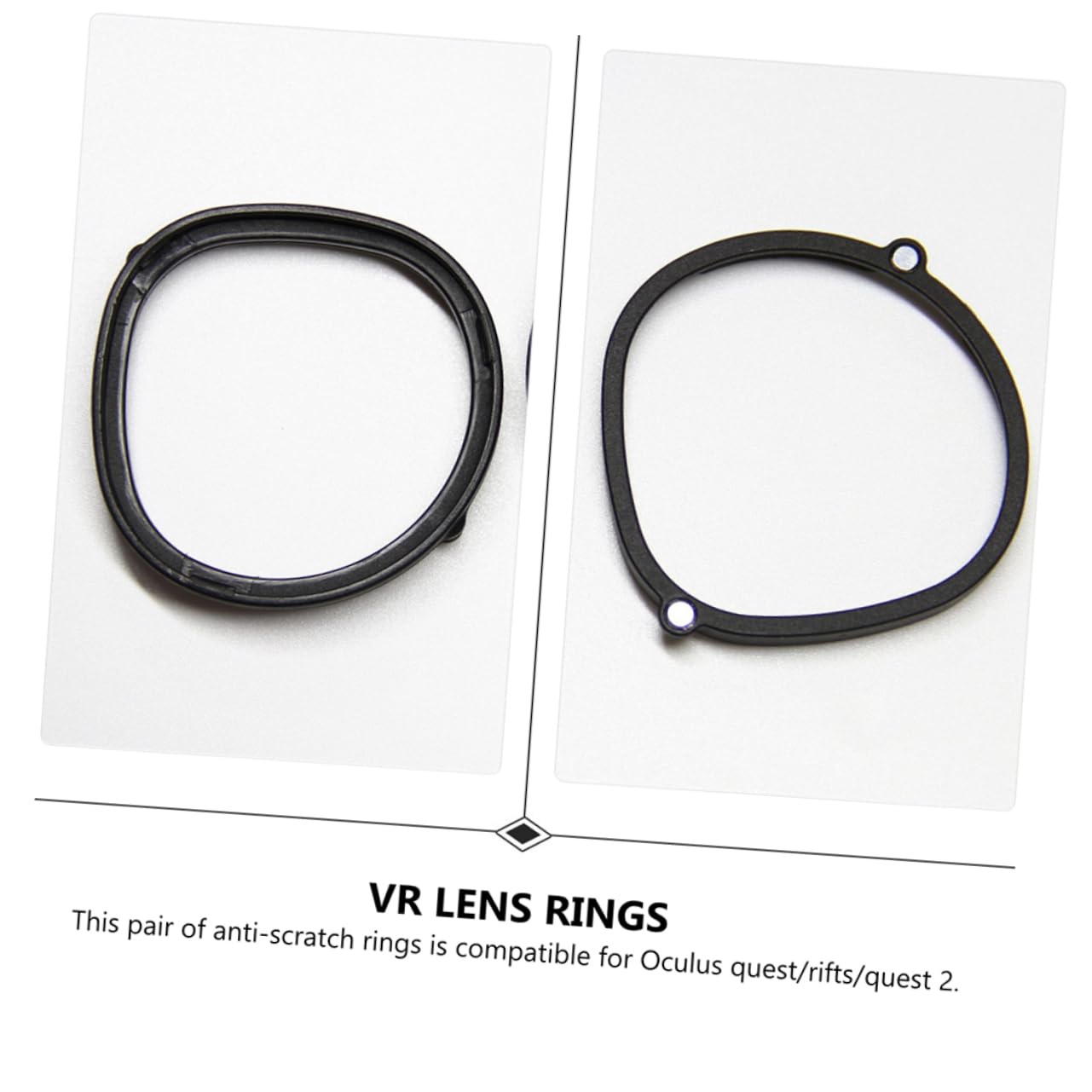 Mikikit 6pezzi Anello Protettivo Per Lenti Vr Accessorio Compatibile Con Rift Protezione Anti- Per Occhiali Vr Facile Da Installare