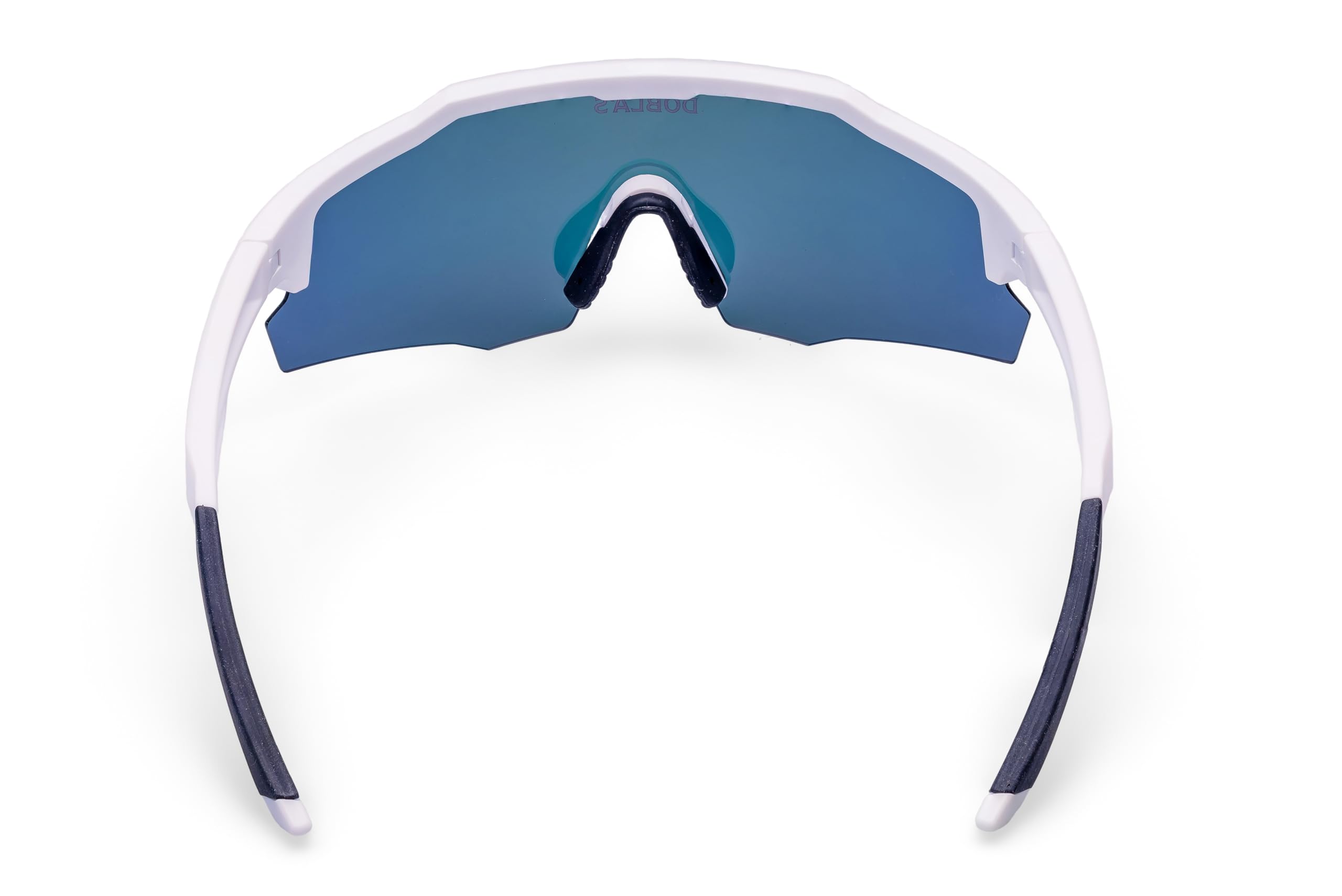 Dobla's Occhiali da sole sportivi leggeri polarizzati protezione UV400 | montatura TR90, gomme regolabili | ciclismo, corsa, escursionismo, corsa, camminata, tennis, paddle | uomo e donna