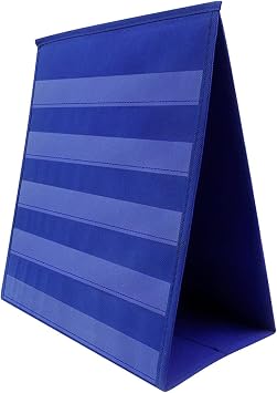 Pocket Chart For Classroom | Portable And Flexible Double Sided Table Pocket Charts - Workmanship Standing Class Demonstrations Stand, Classroom Supplies For School & Homeschooling