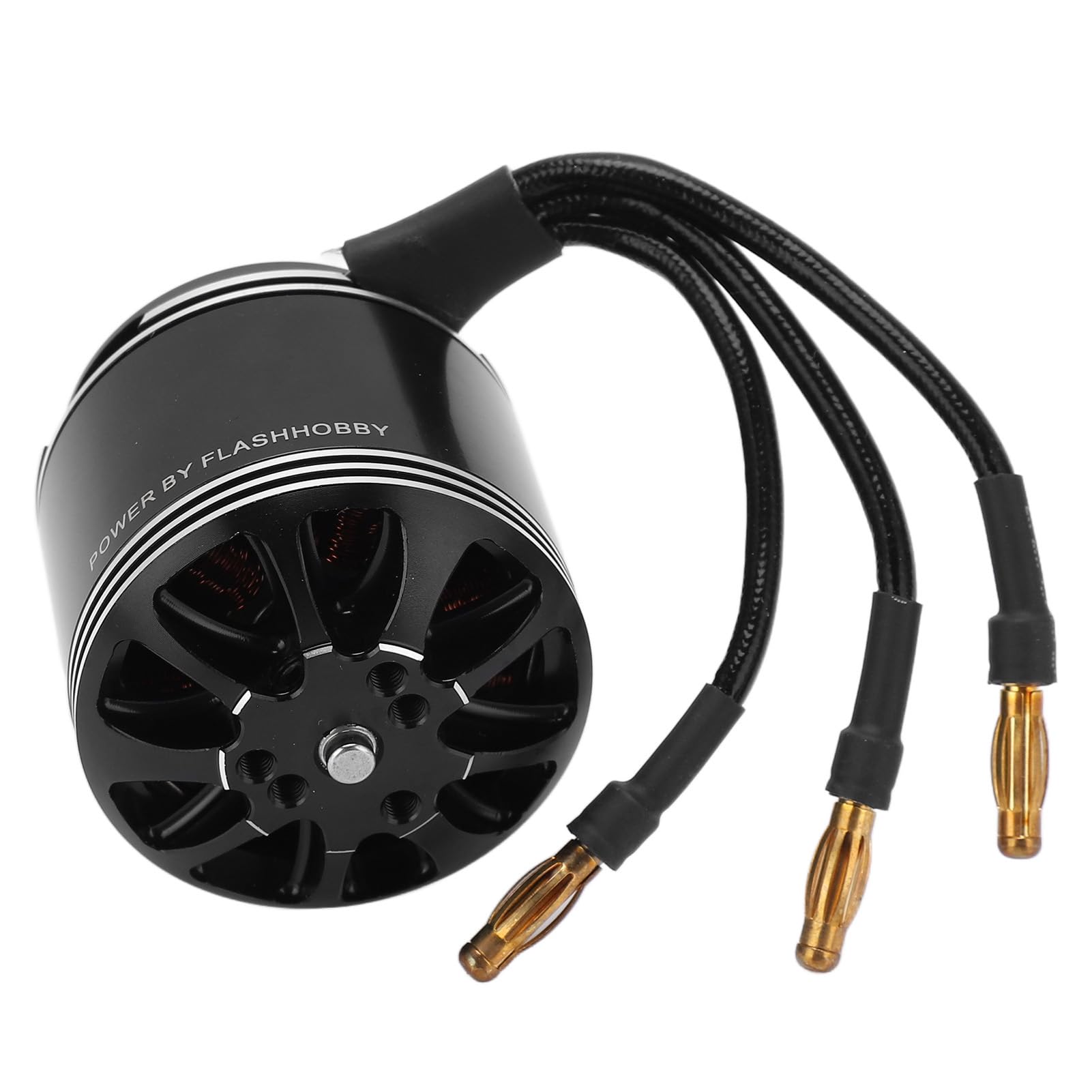 VGEBY Motor sin escobillas, motor sin escobillas Outrunner RC para helicpteros teledirigidos para aviones UAV. Actualizacin del motor del avin RC impermeable (600 KV