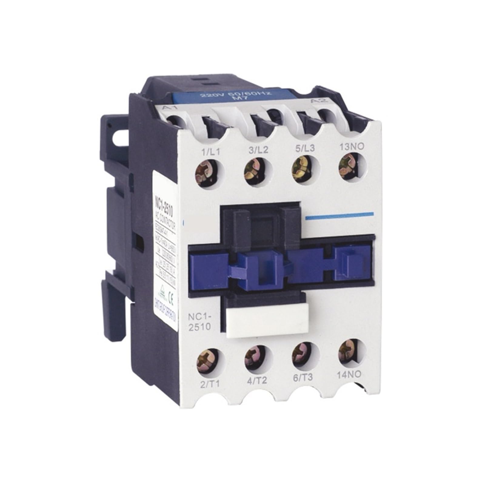 Contactor de CA NC1 (bobina de CA) contactos principales 2NO+2NC, NC1-2508 48V