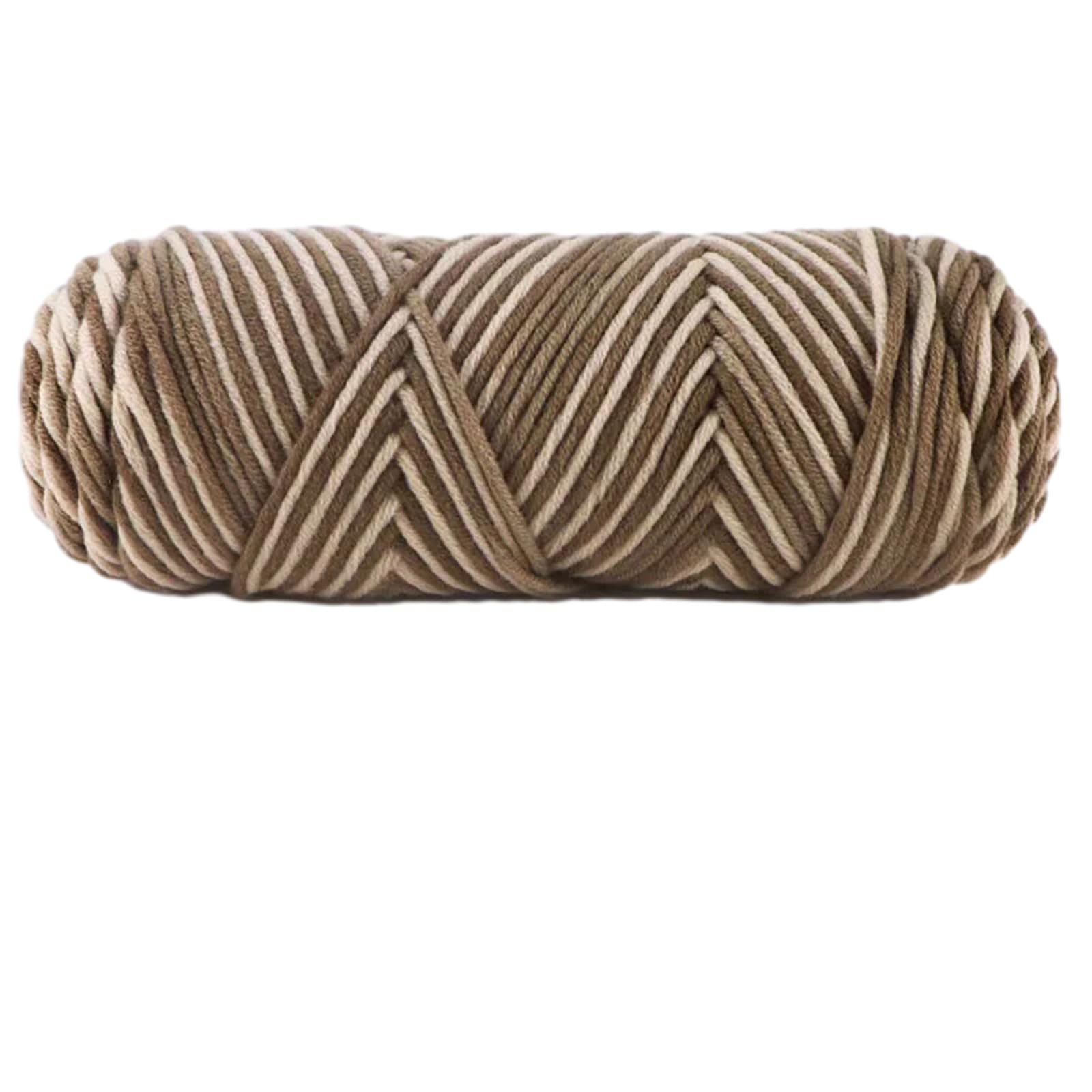 Tsophreniq Silk Milk Cotton Yarn Thick Yarn Knitting Scarf Hand Knitting Wools Crochet Weave Thread Sweater Hand Sewing