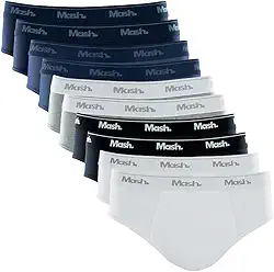Kit 10 Cuecas Slip MashMasculino