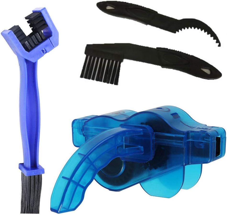 SKYSPER Chain Cleaner Bike Cleaning Kit Tool for Road Bicycle Mountain Bikes MTB