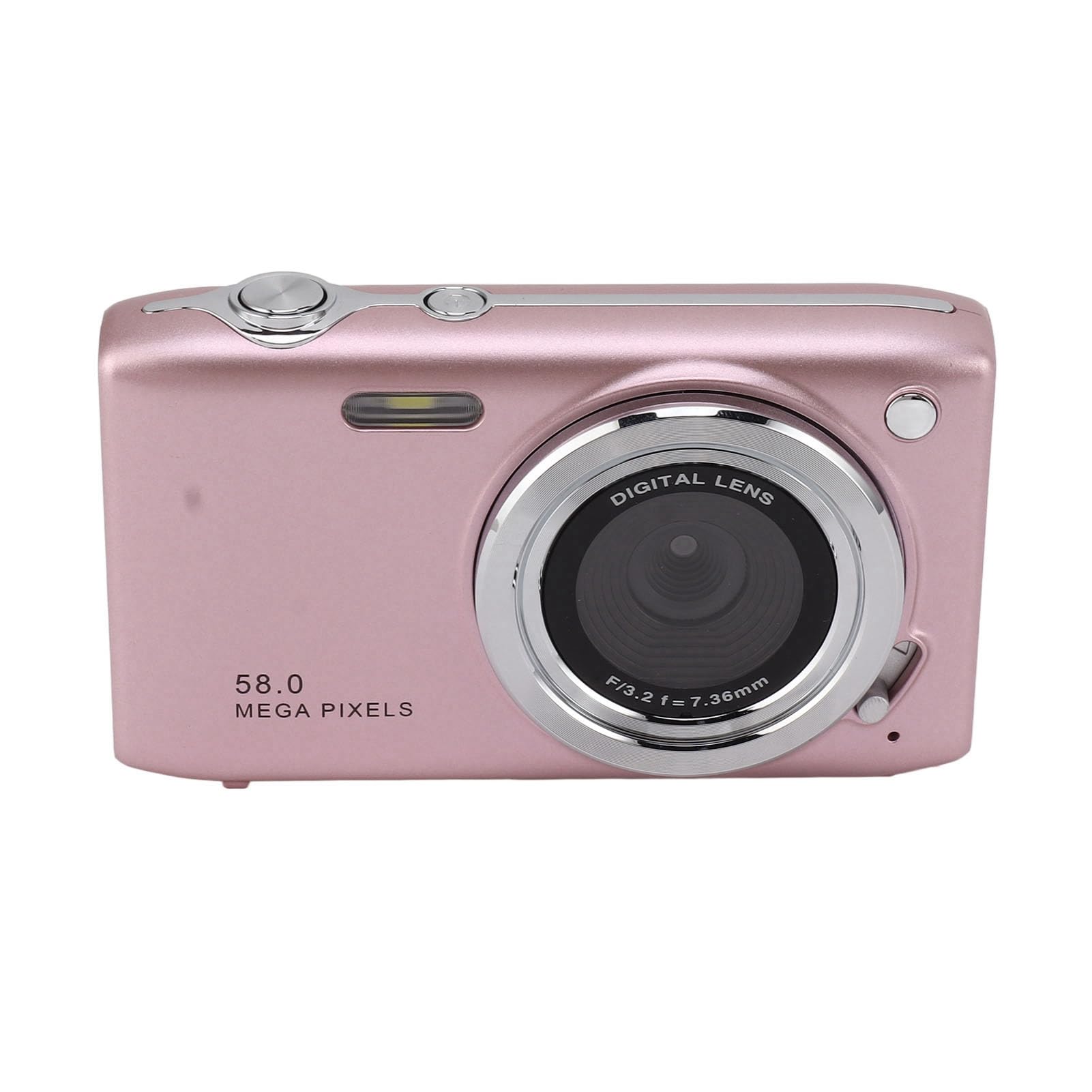 CÁMARA Digital para Adolescentes 4K HD para VLOGGING DE FOTOGRAFÍA DE Viajes (Pink)