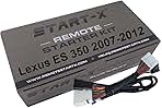 Start-X Remote Starter kit for Lexus ES 350 (2007-2012) | Push to Start Engine | Plug N Pay | Lock 3X to Remote Start | 2007 2008 2009 2010 2011 2012