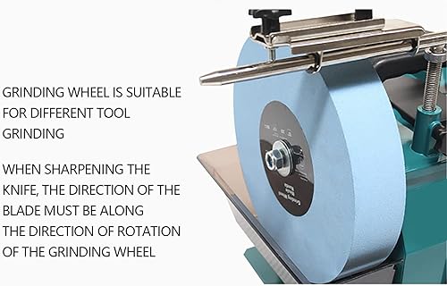 Miniatura 8 de Amoladora refrigerada por agua 240W Sistema de afilado refrigerado por agua Motor 110V Máquina de pulir de cuchilla eléctrica W10 "Piedra de afilar