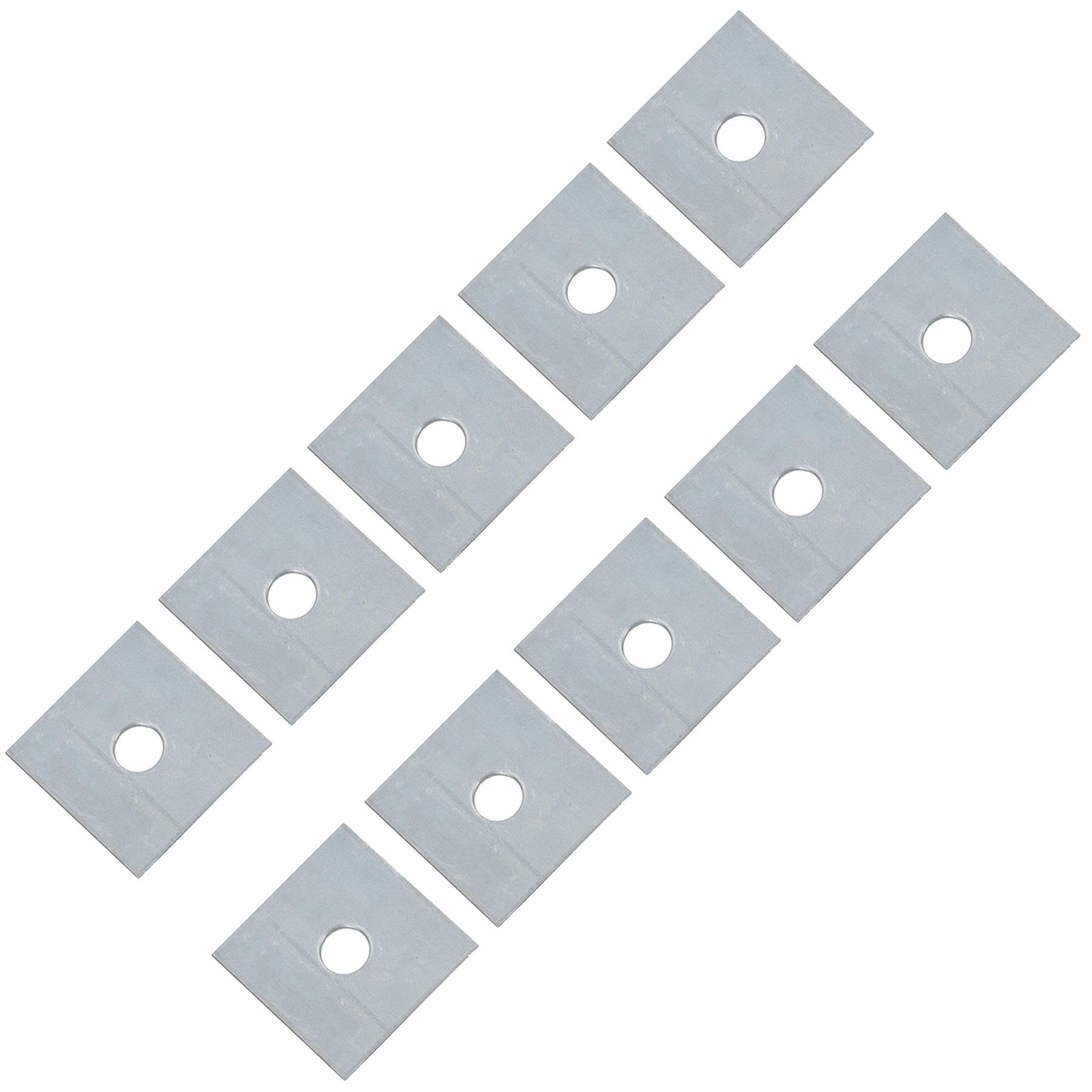 Square Plate Washer M12 50mm x 50mm Galvanised Timber Wood Fastener 10PK