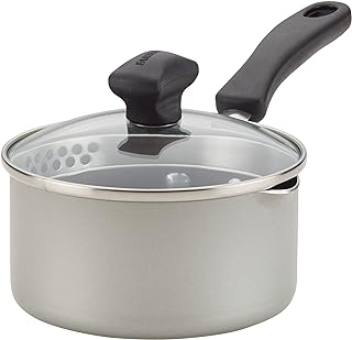 Farberware Cookstart DiamondMax Nonstick Straining Saucepan, Dishwasher ...