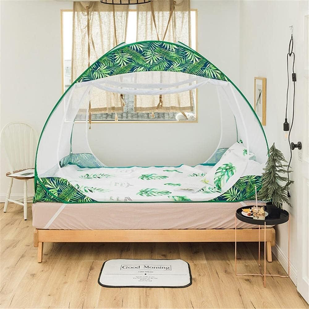 Moustiquaire de tente portable avec mailles fines anti-insectes