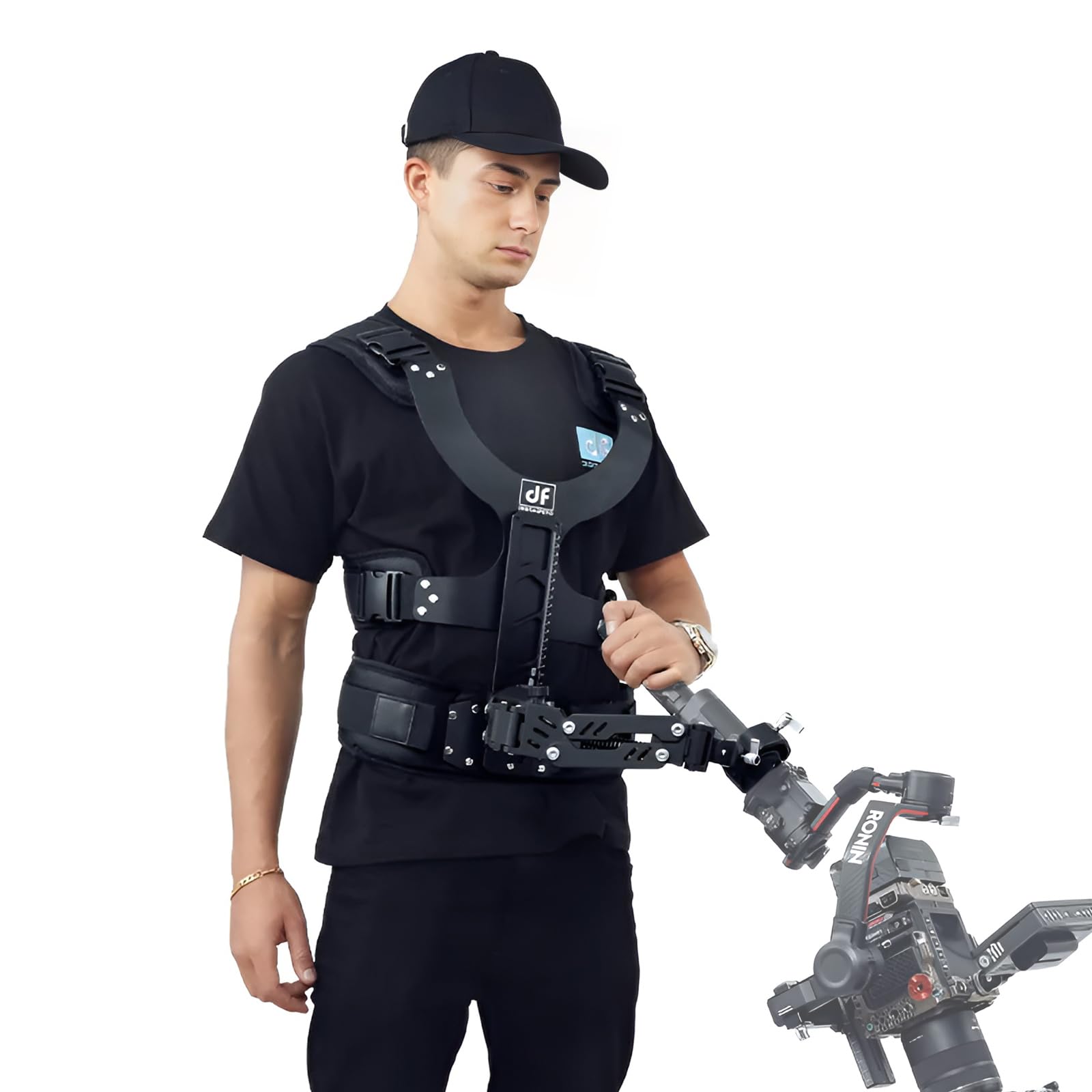 Thanos SE Angle Adjustable Gimbal Support Vest System System, Compatible with DJI Ronin RS3 PRO RS4 PRO RS2 RSC2 RoninS Crane2 Crane2S Crane3S RONIN4D for Videographer 2~8kg Payload.