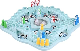 Kids Penguins Board Game, Penguins Competition Toy, 1Pc Pop n Drop Penguins Toys Kids Desktop Dice Board Competition Family Interaction Game