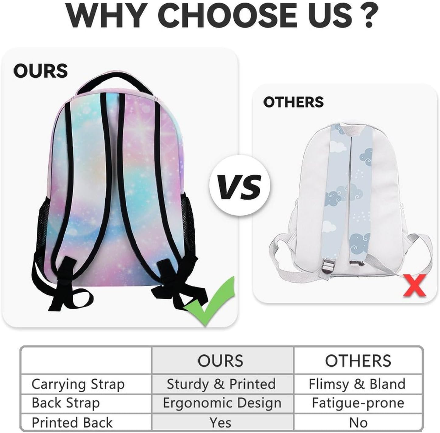 Personalized Backpack for Girls - 17 Inch Custom Butterfly Backpacks for Kids Toddler, Durable School Bag for Kindergarten Elementary