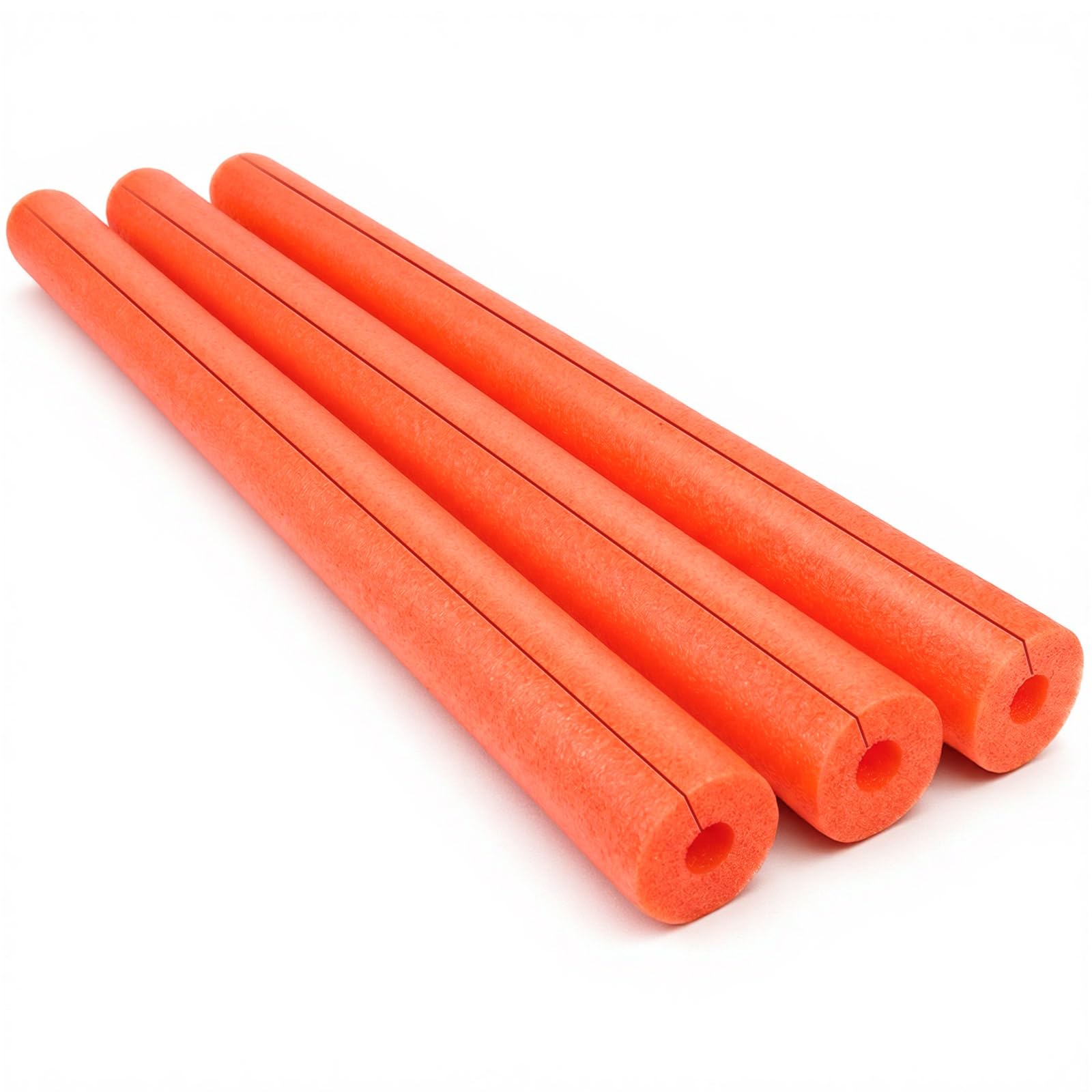 Pangda 3 Pack Pool Noodles Foam Pre Slit,55 Inch,Orange