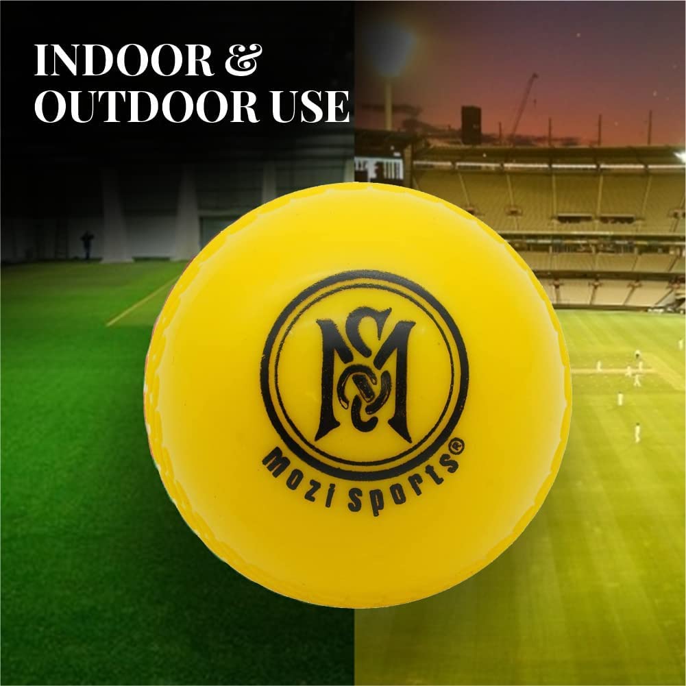 MARIB Wind Cricket Balls - Indoor & Outdoor Soft Training Cricket Ball for Coaching Practice