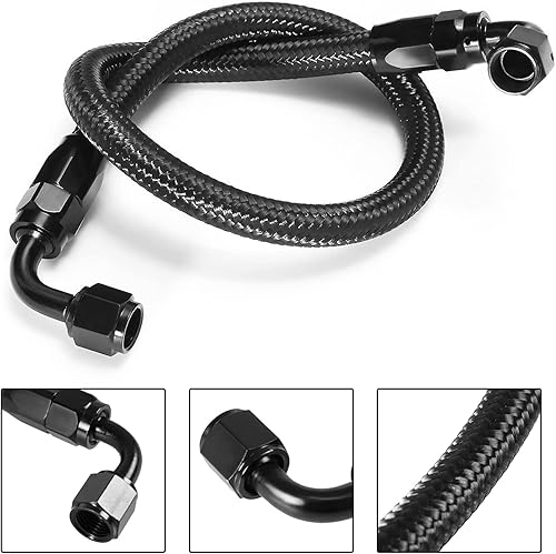 Miniatura 2 de OSIAS Kit de riel de combustible de la serie B de motores intercambiados con regulador de presión de combustible, medidor de diámetro de combustible