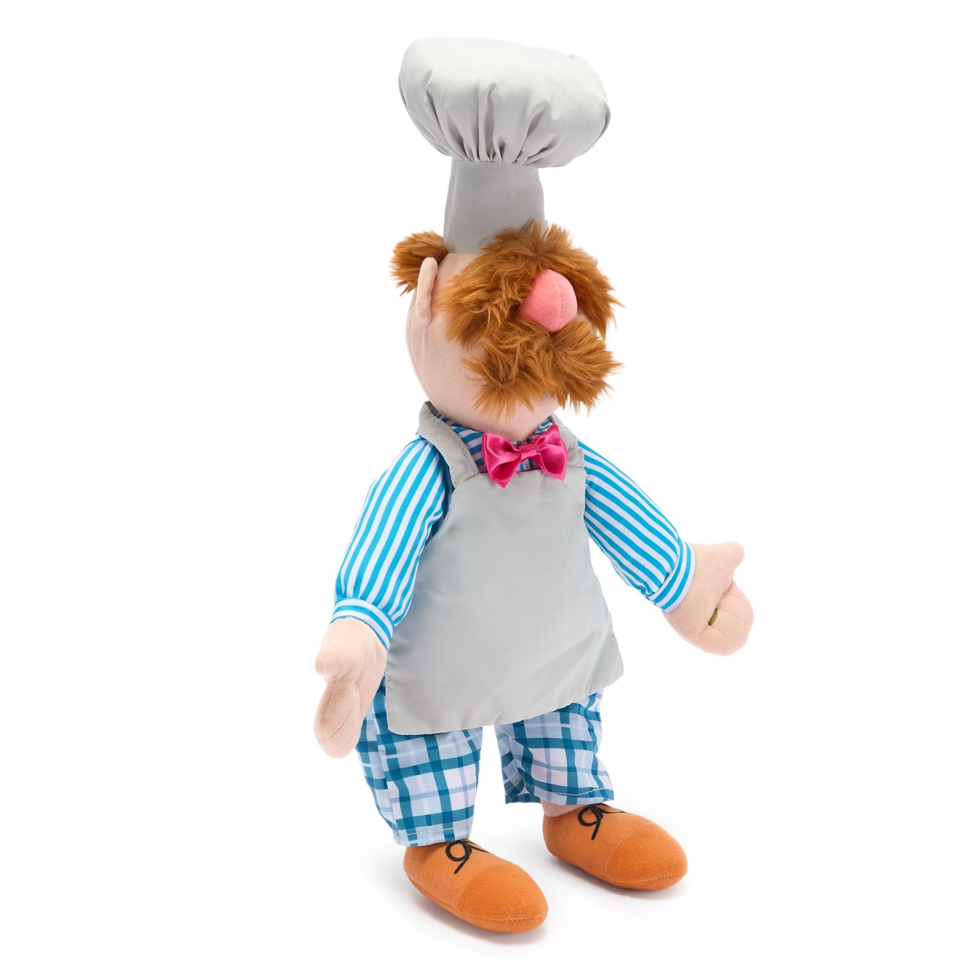 Disney Store Oficjalny szwedzki plusz szefa kuchni, 35 cm, pokaz muppetów, kolekcjonerskie, wypchane zwierzę, z haftowanymi funkcjami i szczegółową pluszową rzeźbą, zabawki Disneya dla fanów muppetów