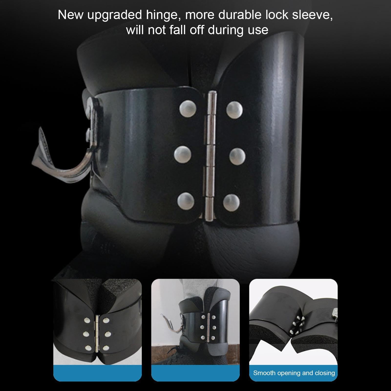 Botas colgantes para dominadas - Botas para colgar con inversión, botas de inversión para entrenamiento por gravedad | Botas de aumento de altura invertida, botas de gravedad para ejercicios de alivio