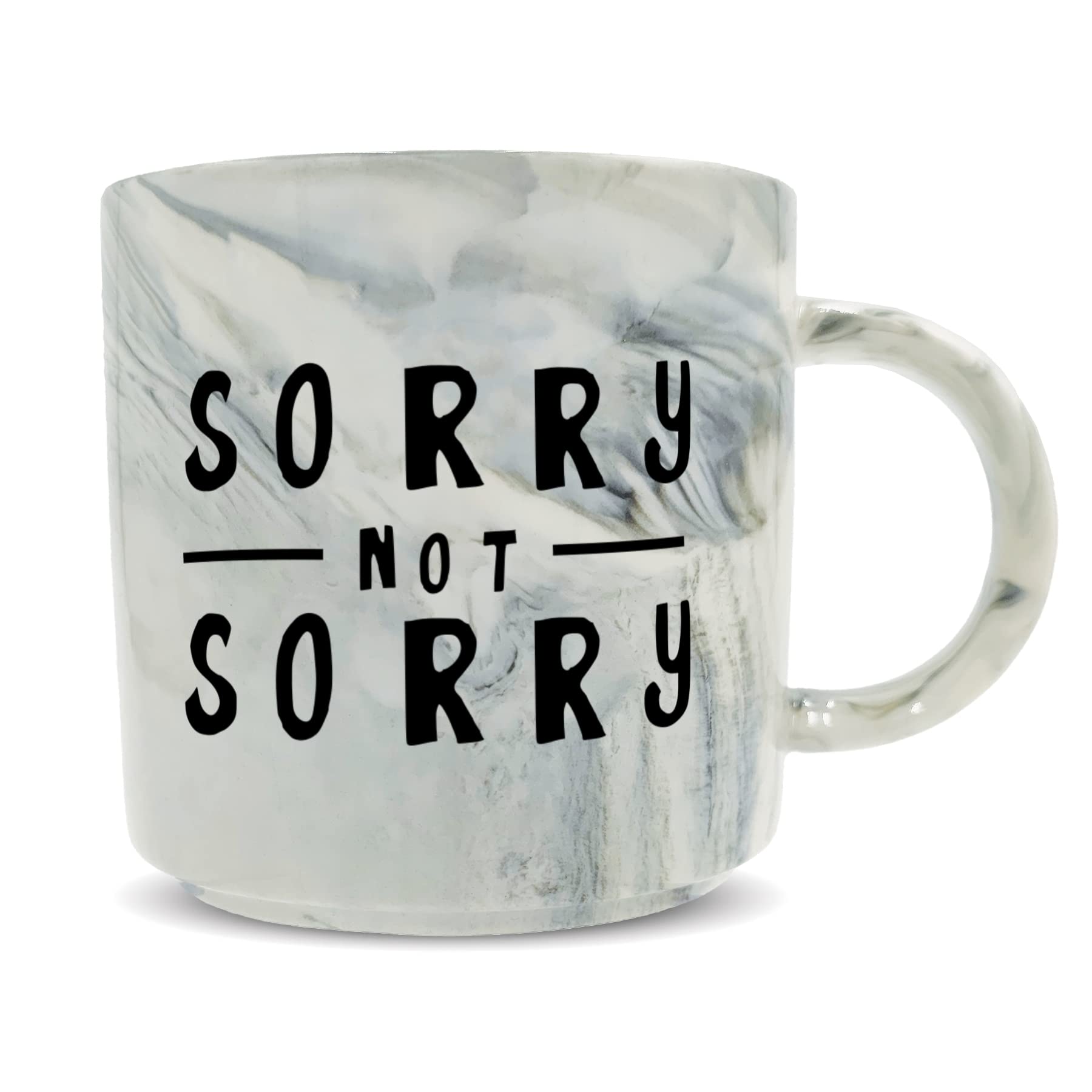 Hippowarehouse Sorry Not Sorry Printed Mug Various Colour Options Ceramic Cup Kitchenware 11oz