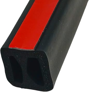 ESI Front Rail Seal XL 5 1/2 EPDM Rubber for Truck CapsFills a Height Gap from .488" to 1"