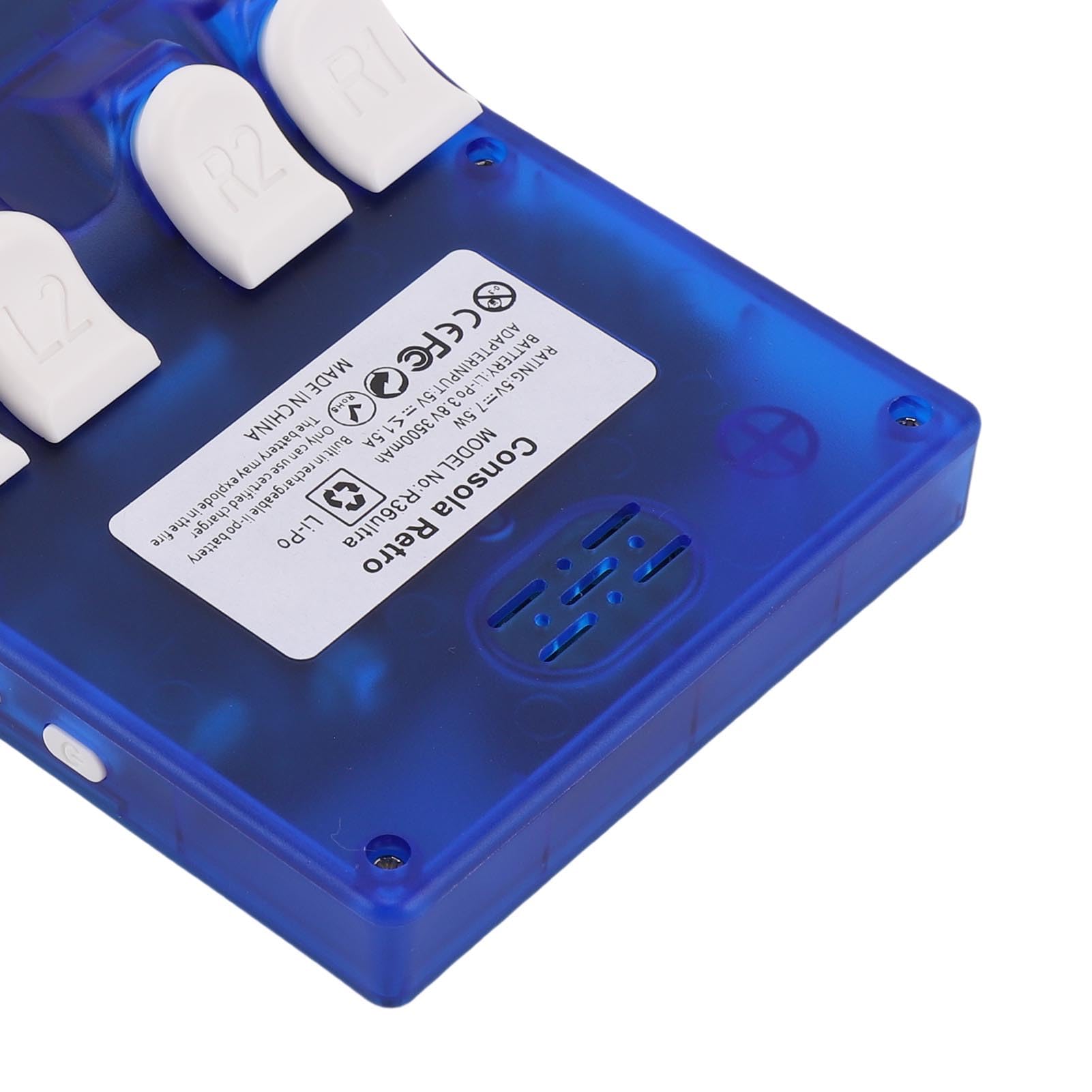 Leftwei Console di Gioco Tascabile Portatile con Coinvolgente Display con Risoluzione 720x720 e Doppi Joystick per Giochi retrò in Movimento (128G)
