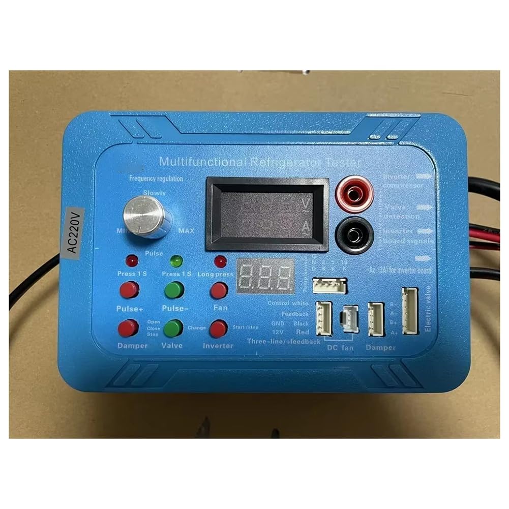 Probador de Placa Inversora de Compresor de Refrigerador de 220 V Válvula Solenoide de Pulso Inversor de Refrigerador Prueba Universal