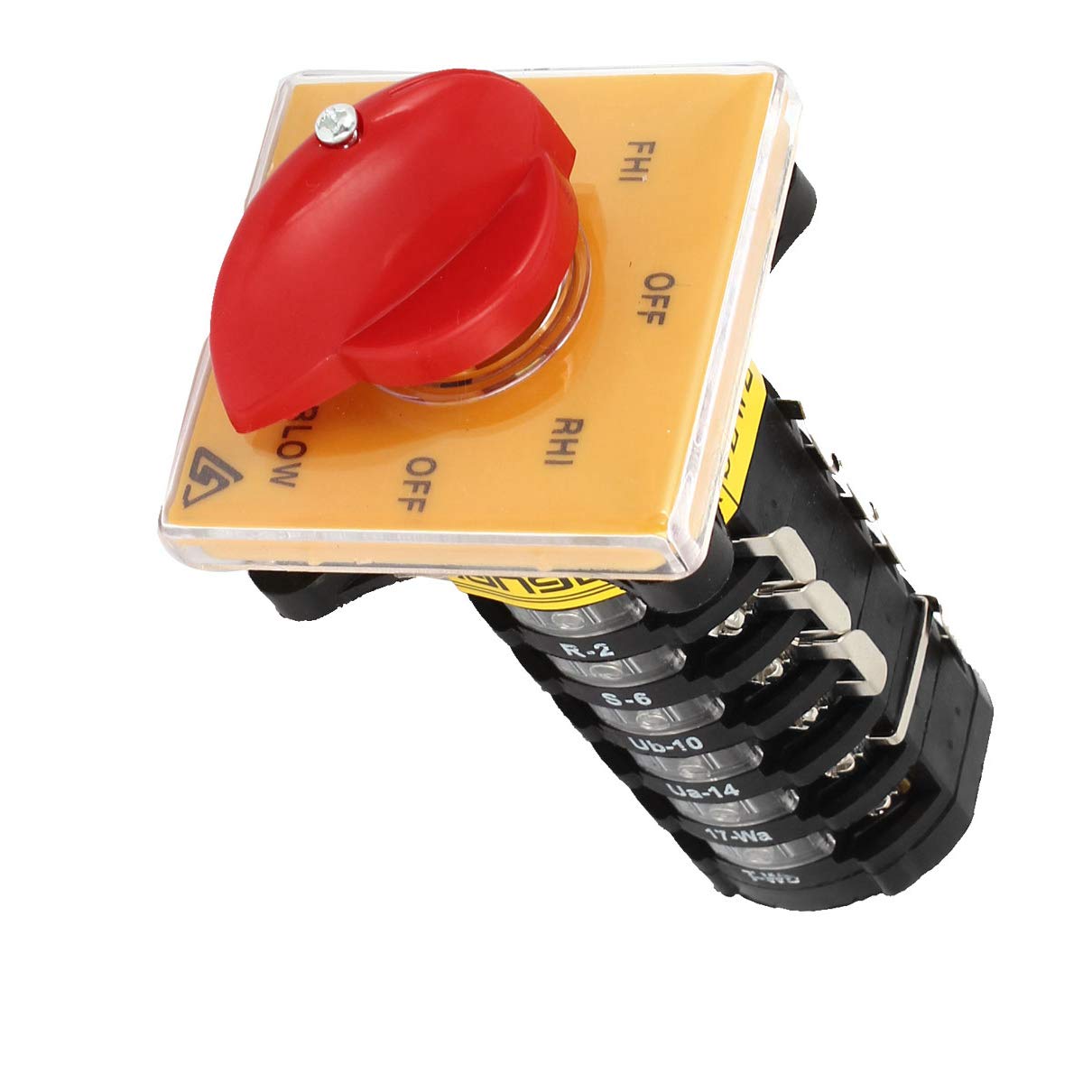 Aexit Interruttore commutatore camme selettore rotativo monofase per pannello AC380V 25A ID: 353027