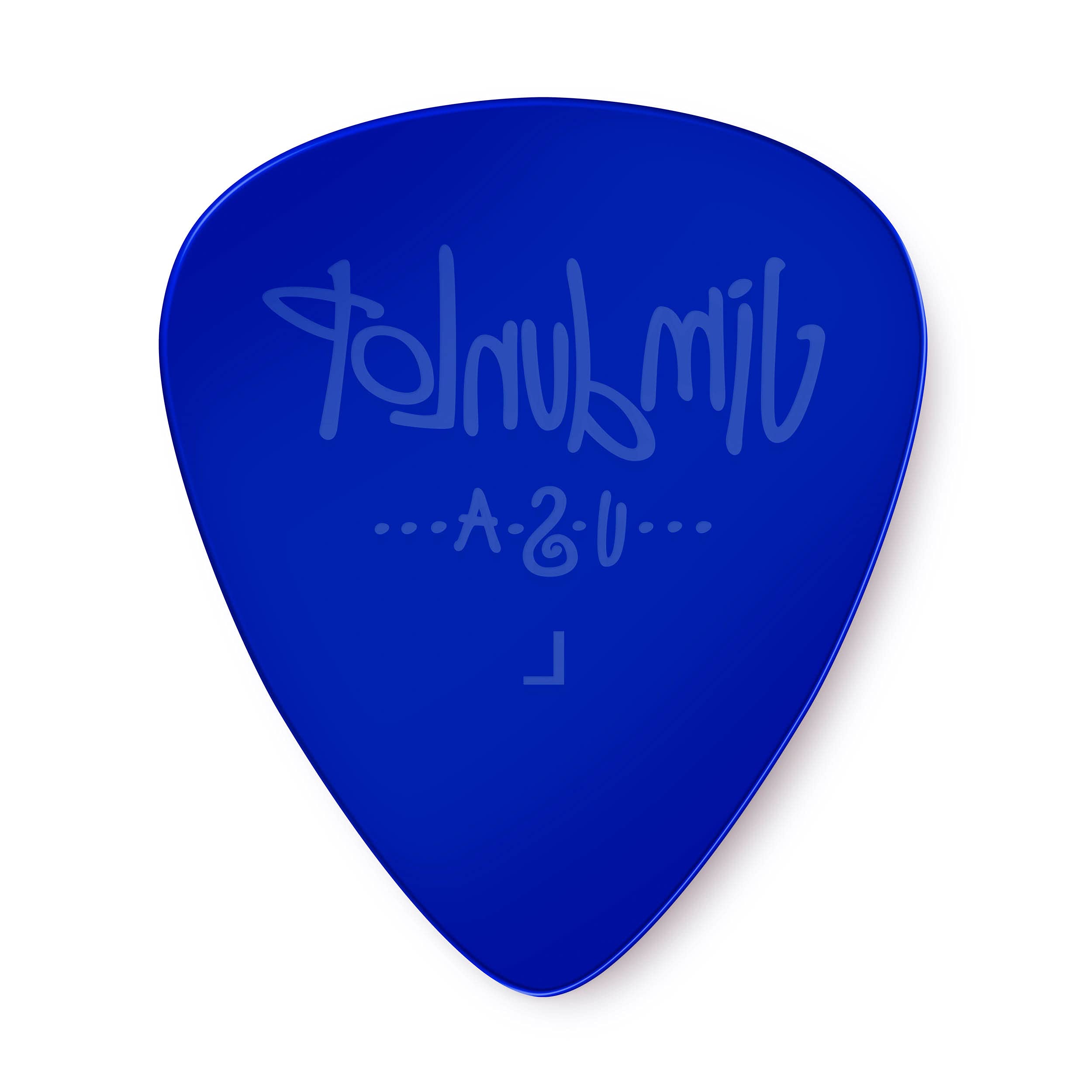 Jim Dunlop 486RLT Guitar Picks, Blue, Light - Image 2