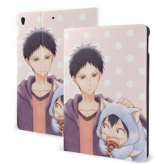 Amazon Zarker 学園ベビーシッターズ Ipad ケース 薄型 軽量 傷防止 可愛い おしゃれ スリム 薄型 オートスリープ レザー 合皮 鑑賞 タイピングスタンド 家電 カメラ オンライン通販