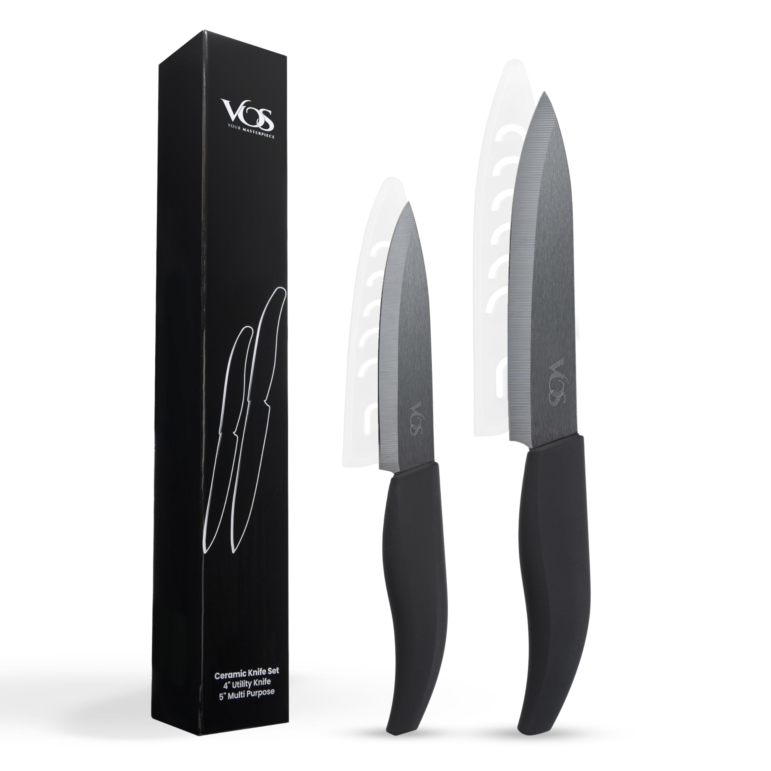 Vos ceramic knives set 2-piece in gift box
