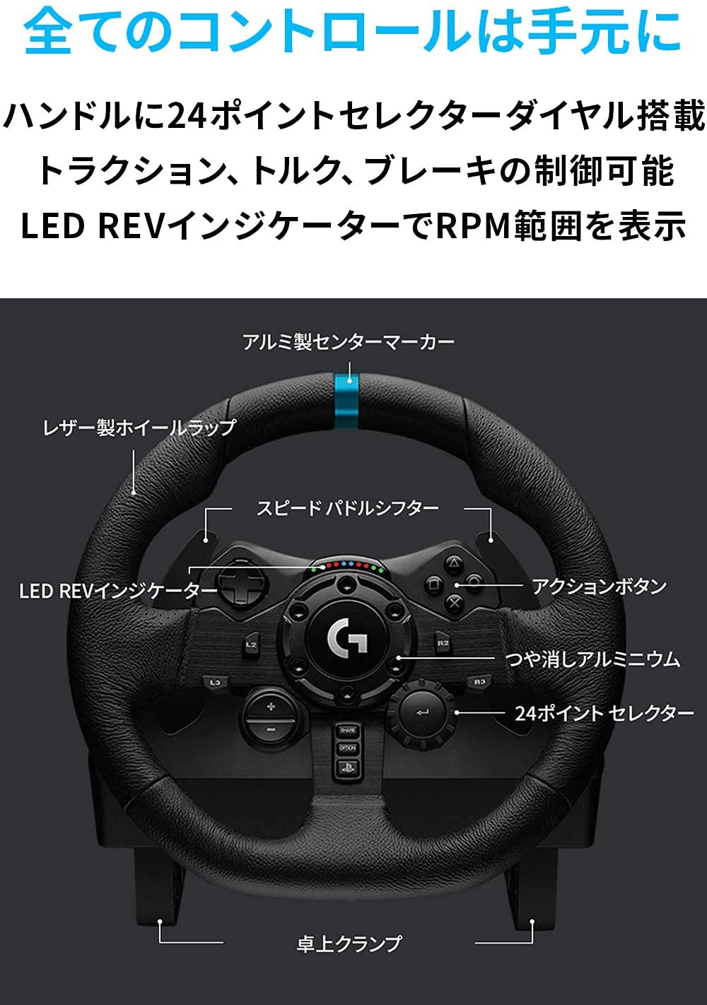 Amazon.co.jp: Logicool G ハンコン G923 グランツーリスモ7 動作確認 