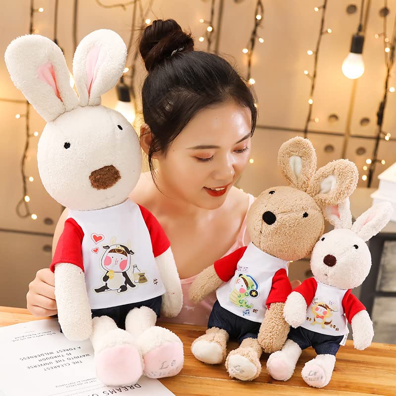 Amazon.co.jp: 本物の干支シュガーウサギ人形ぬいぐるみぬいぐるみ長耳