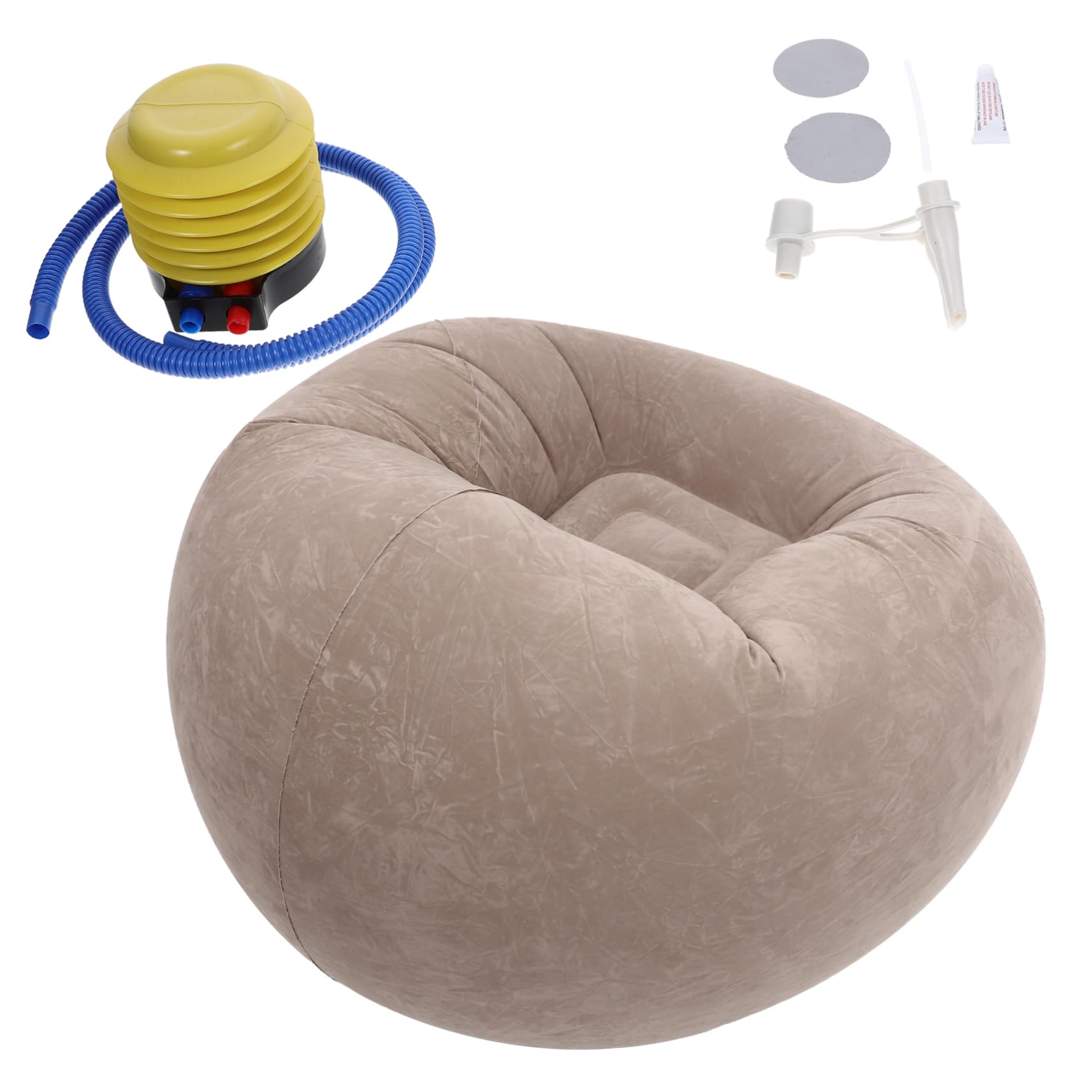 Fauteuil poire gonflable pliable et portable pour maison et voyage