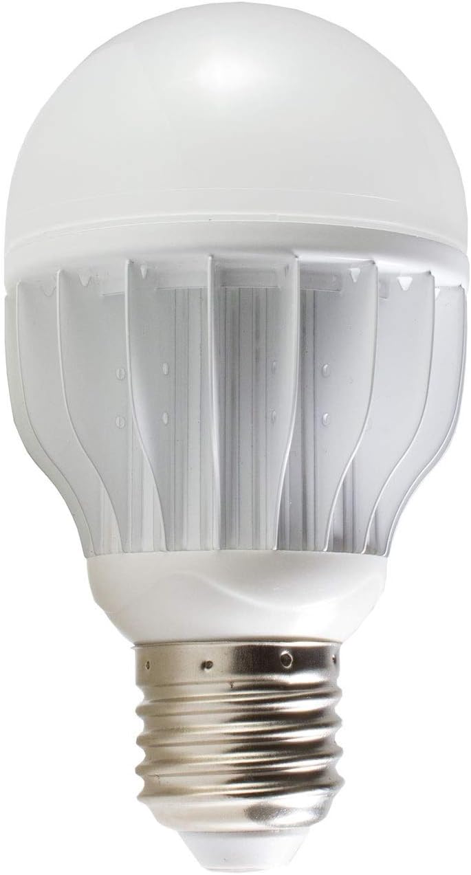 4 Switchable LED Lighting Levels of 9W/4.5W/2.3W/0.2W, A19 for Medium Base Dimmable Daylight White, 60W Equivalent Incandescent Light Bulb, for Type E26, E27, 820lm, Color Temperature 6000K