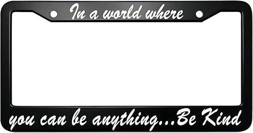 Miniatura 9 de XHuiZio You're Following The World's Best Papa - Marco de matrícula para mujereshombres, marco de placa de acero inoxidable negro, 6 x 12 pulgadas,