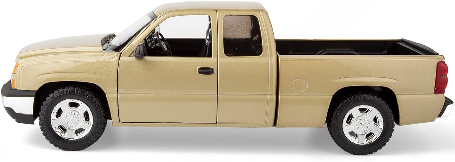 2006 1500 Pickup Truck Gray Metallic Timeless Legends Series 1/25 Diecast Model Car by Motormax 79393-GRY