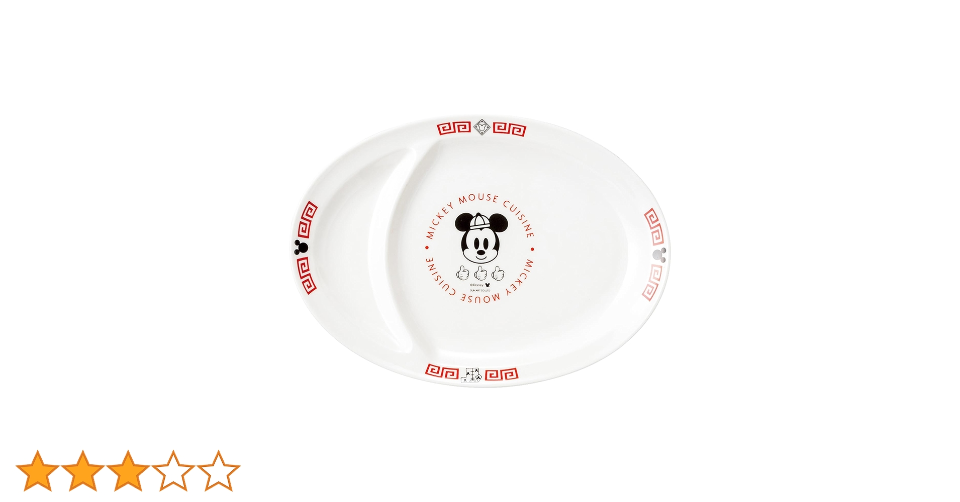 ミッキーマウス　中華用食器セット ミッキーマウス 中華用食器セット