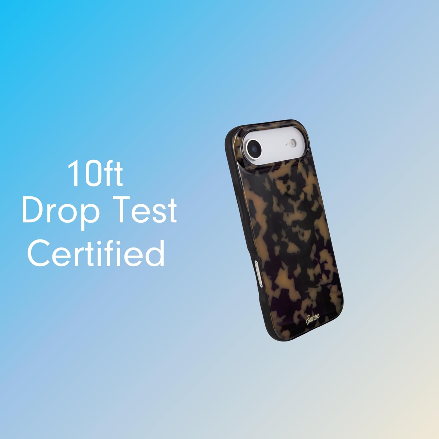 Sonix Case for iPhone 17 Air | Compatible with MagSafe | 10ft Drop Tested | Tortoiseshell | Brown Tort - Image 2