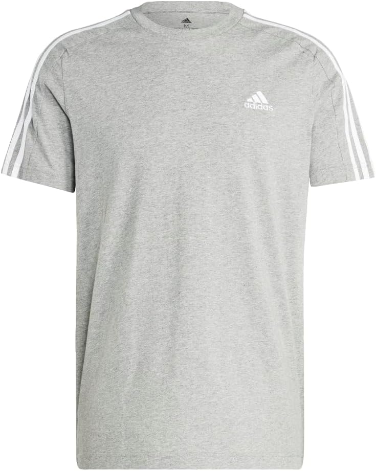 adidas Men's Essentials Single Jersey 3-Stripes T-Shirt T-Shirt