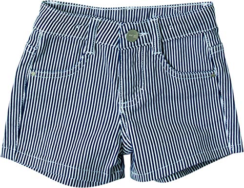 Shorts comfort estampado, Malwee Kids, Meninas, Azul Marinho, 6