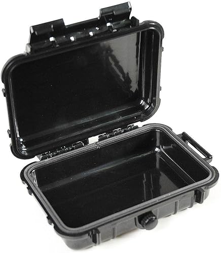 Miniatura 2 de 6.5" Weatherproof Equipment Case, made of Polypropylene Plastic, Black, 6.25" X 4.5" X 2"