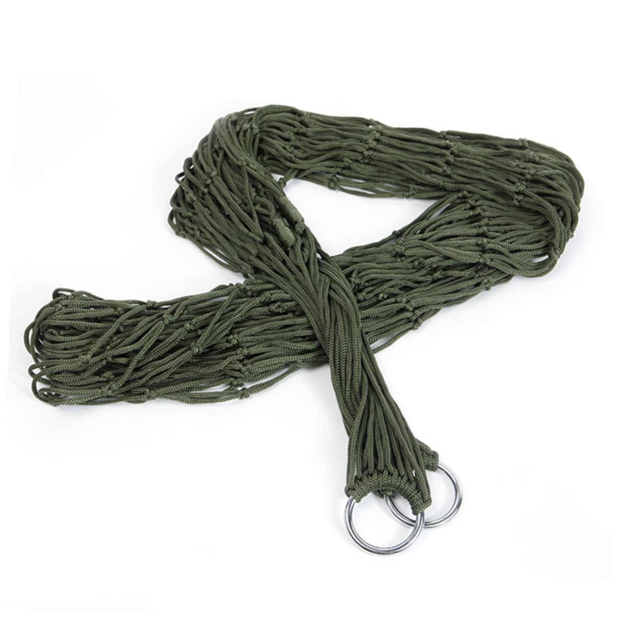 BESPORTBLE 4pezzi Hammock Portatile Nylon Resistente Letto Sospeso per attività Outdoor per Campeggio Escursionismo e Relax Giardino