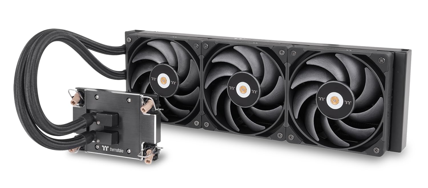 Thermaltake AW420 AIO Processor Liquid cooling kit 14 cm Black