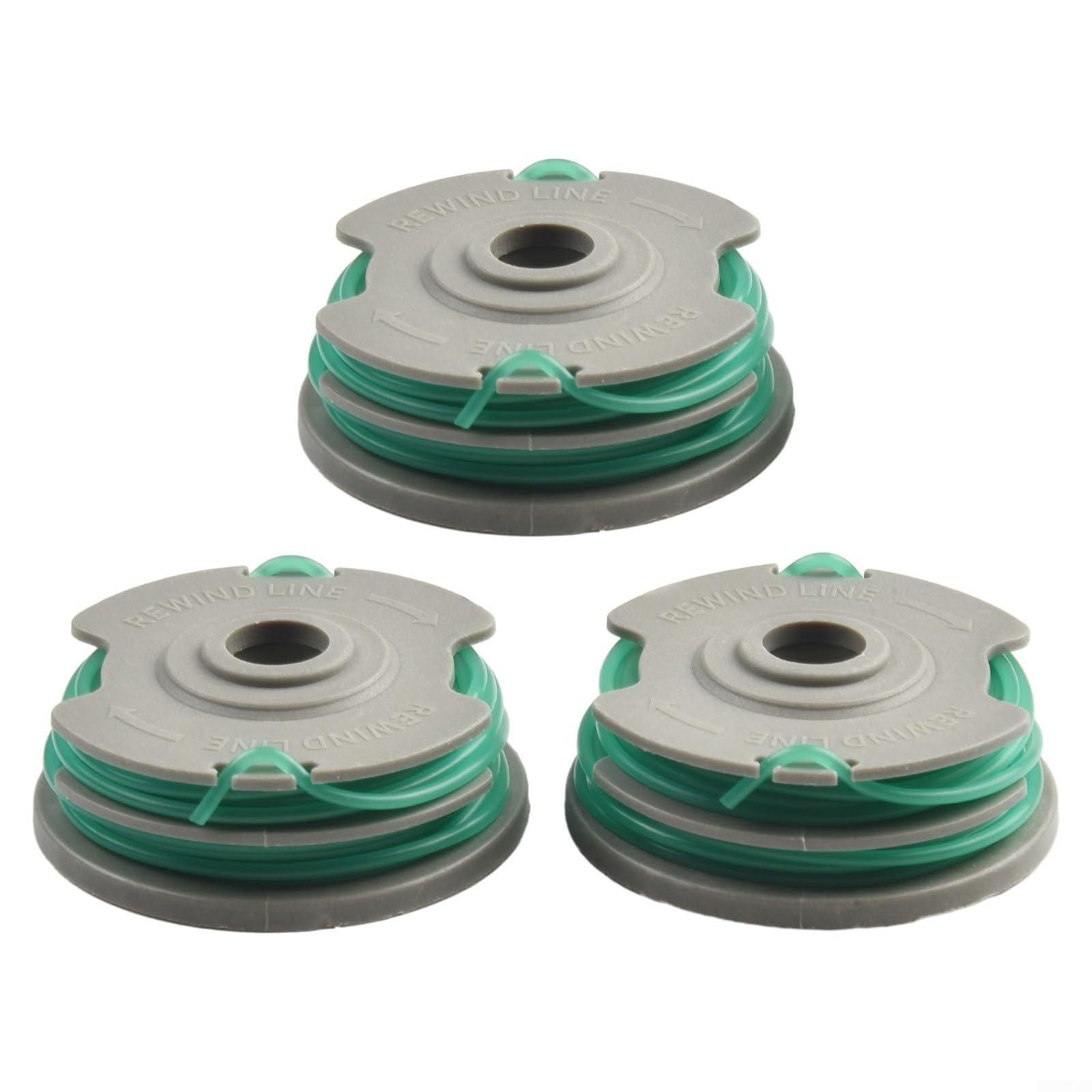 Remplacement du fil de coupe, Bobine et fil de rechange for coupe-bordures Contour 500E, 580E, 650E, 5000E, lot de 3
