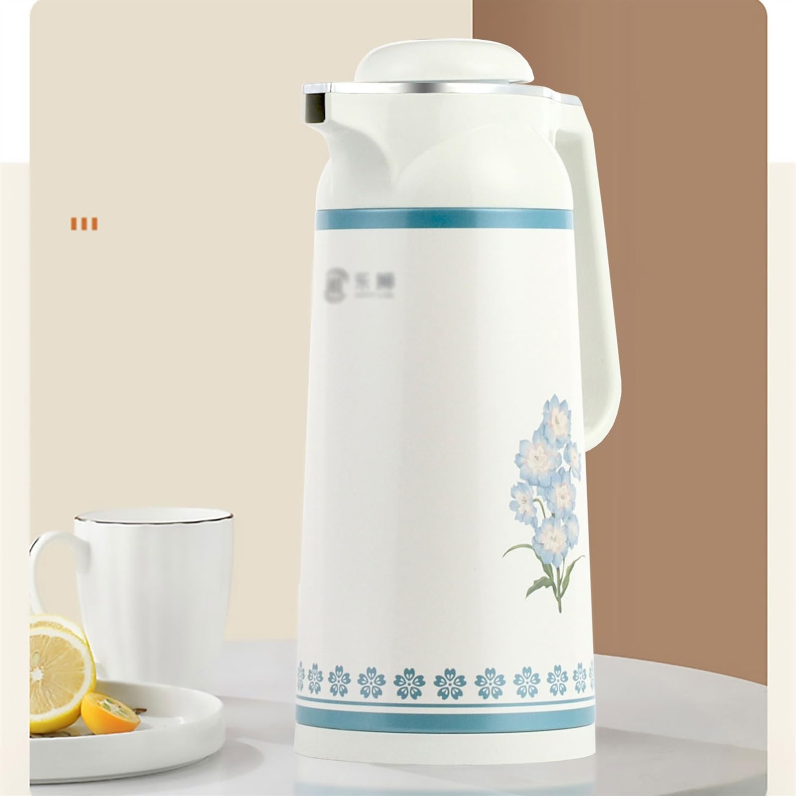 Dystrybutor czajników na gorąco, Termos na kawę i herbatę 1,6 l, 13,5 x 29 cm