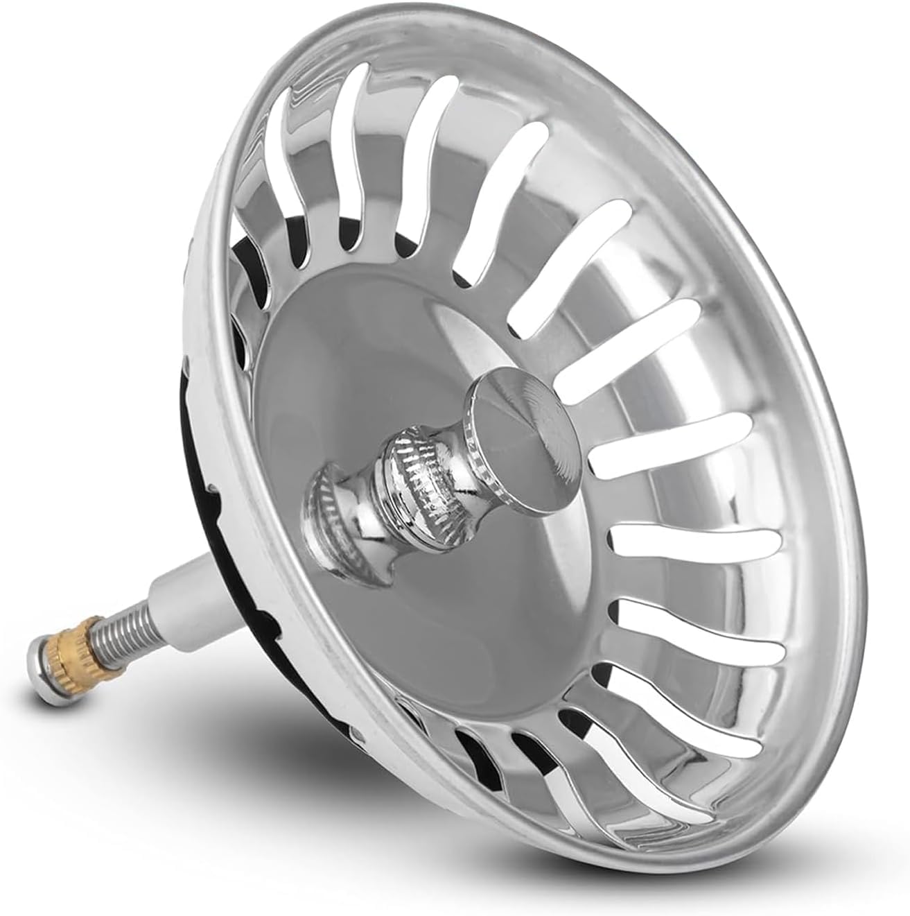 Sink Strainer Basket 82 mm Stainless Steel Sieve Basket Seal Sink